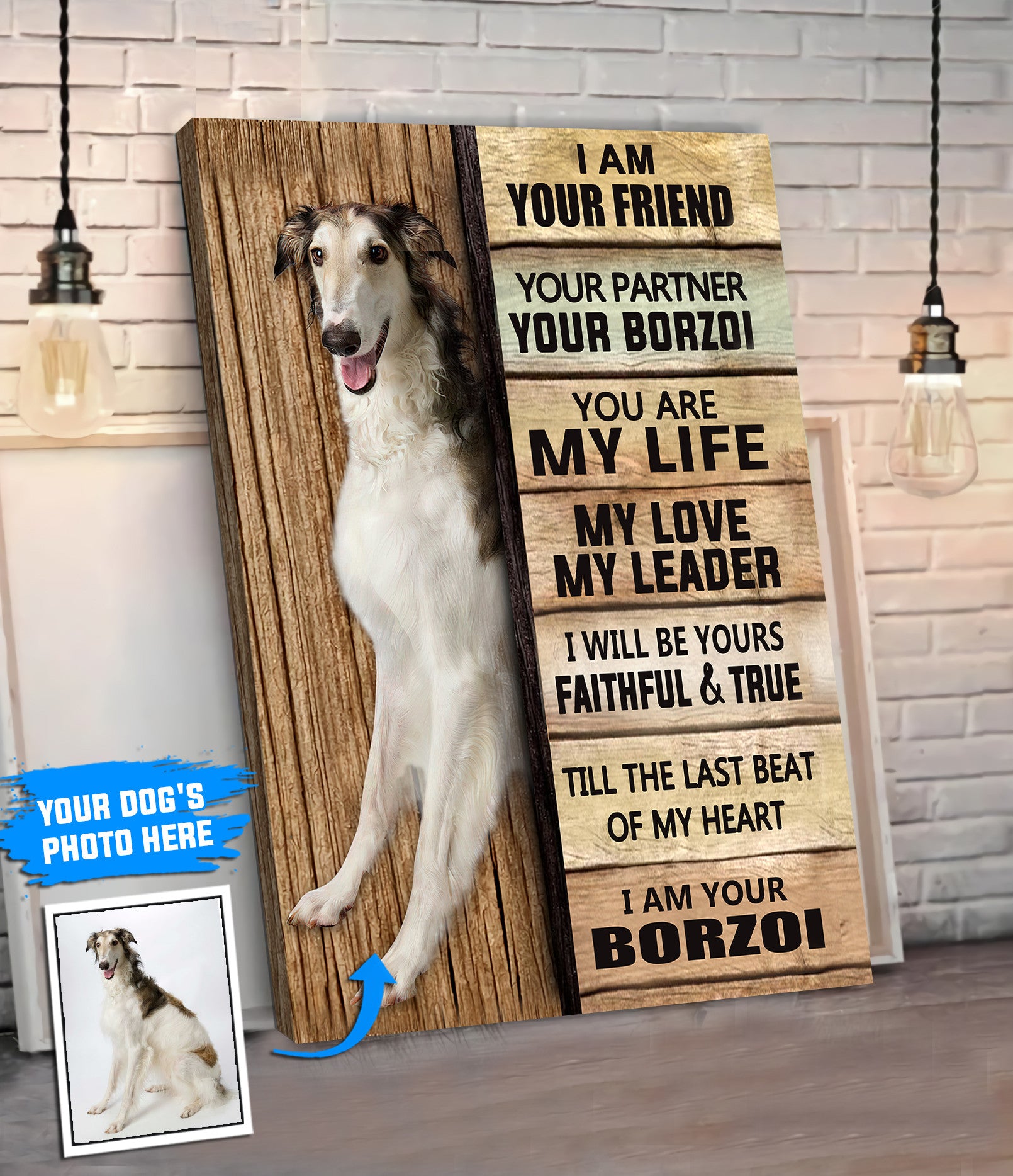 Borzoi Personalized Poster Canvas Dog Canvas Wall Art Dog Lovers Gifts For Him Or Her 4 Borzoi Personalized Poster Canvas Dog Canvas Wall Art Dog Lovers Gifts For Him Or Her 4