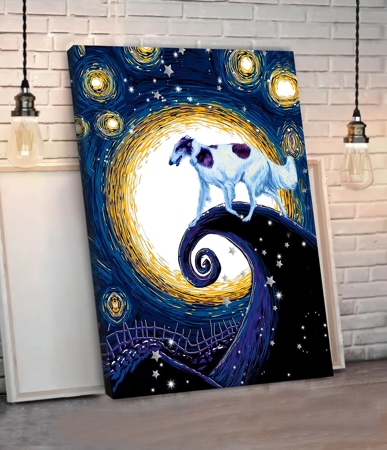 Borzoi Poster Canvas Dog Canvas Wall Art Dog Lovers Gifts For Him Or Her 1 Borzoi Poster Canvas Dog Canvas Wall Art Dog Lovers Gifts For Him Or Her 1