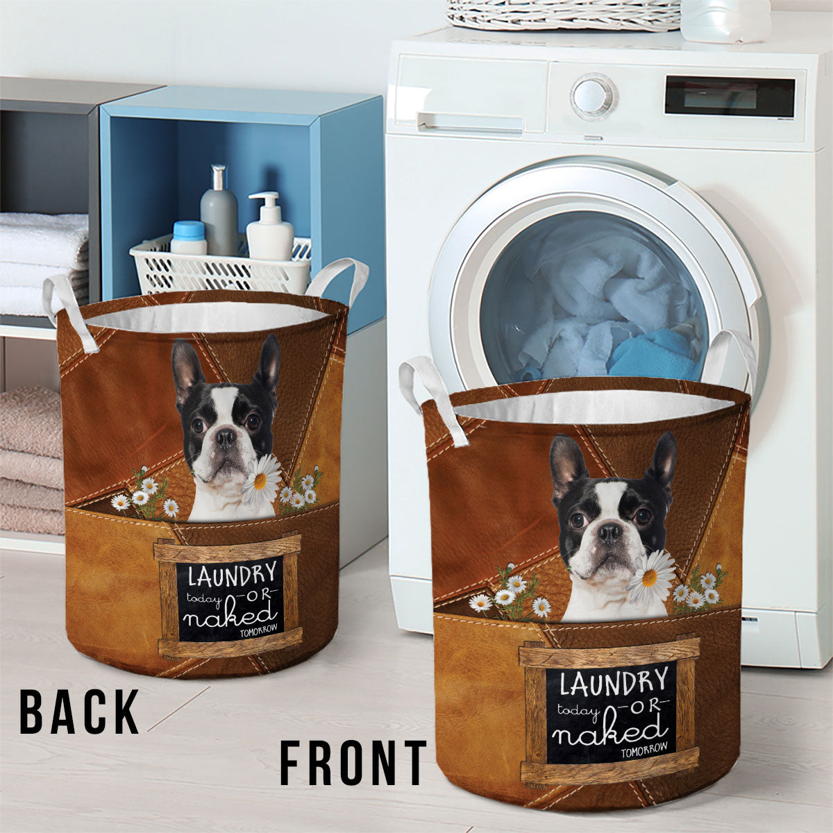 Boston Terrier Laundry Today Or Naked Tomorrow Daisy Laundry Basket Dog Laundry Basket Mother Gift Gift For Dog Lovers 2 Boston Terrier Laundry Today Or Naked Tomorrow Daisy Laundry Basket Dog Laundry Basket Mother Gift Gift For Dog Lovers 2