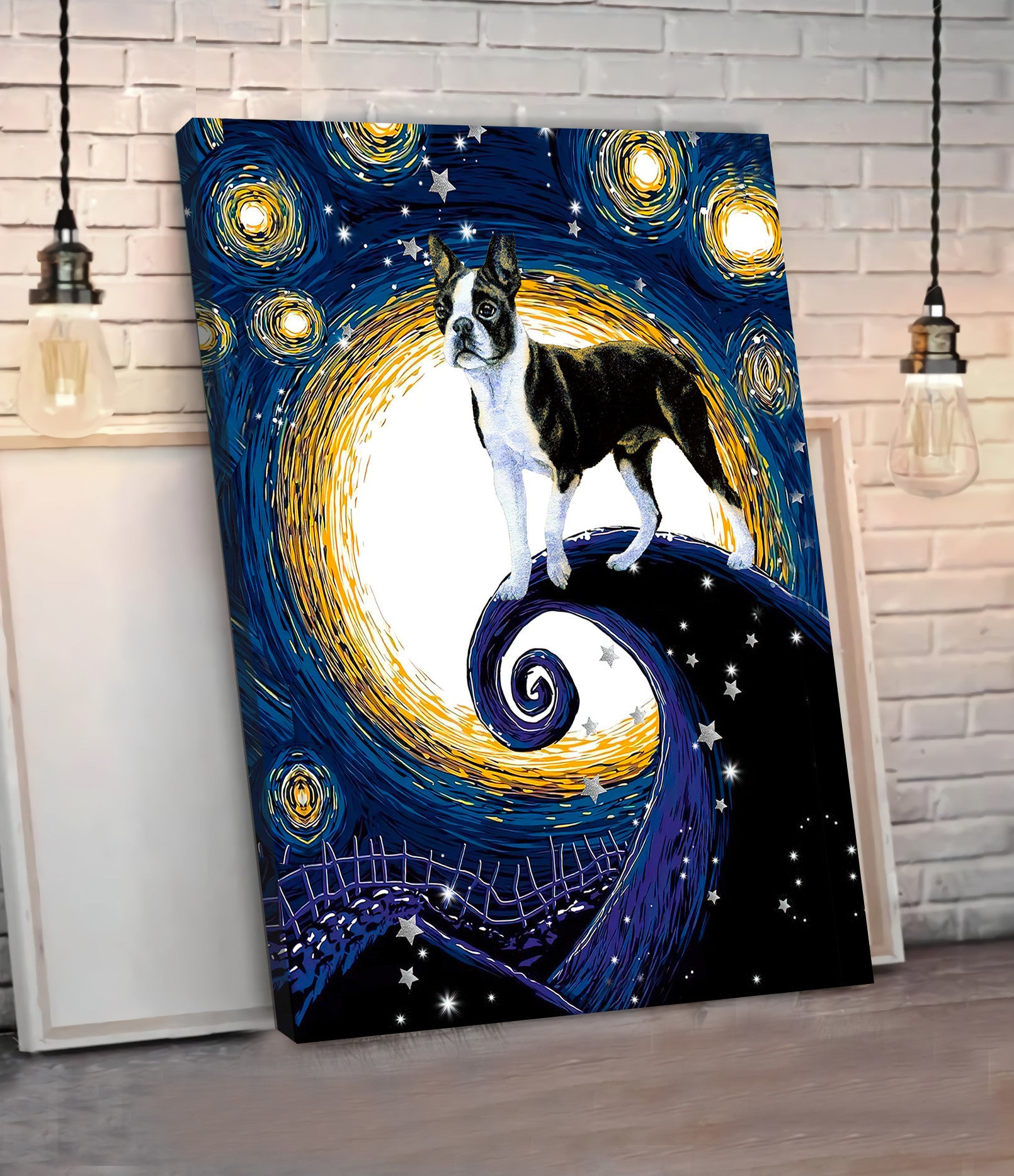 Boston Terrier Poster Canvas Dog Canvas Wall Art Dog Lovers Gifts For Him Or Her 3 Boston Terrier Poster Canvas Dog Canvas Wall Art Dog Lovers Gifts For Him Or Her 3