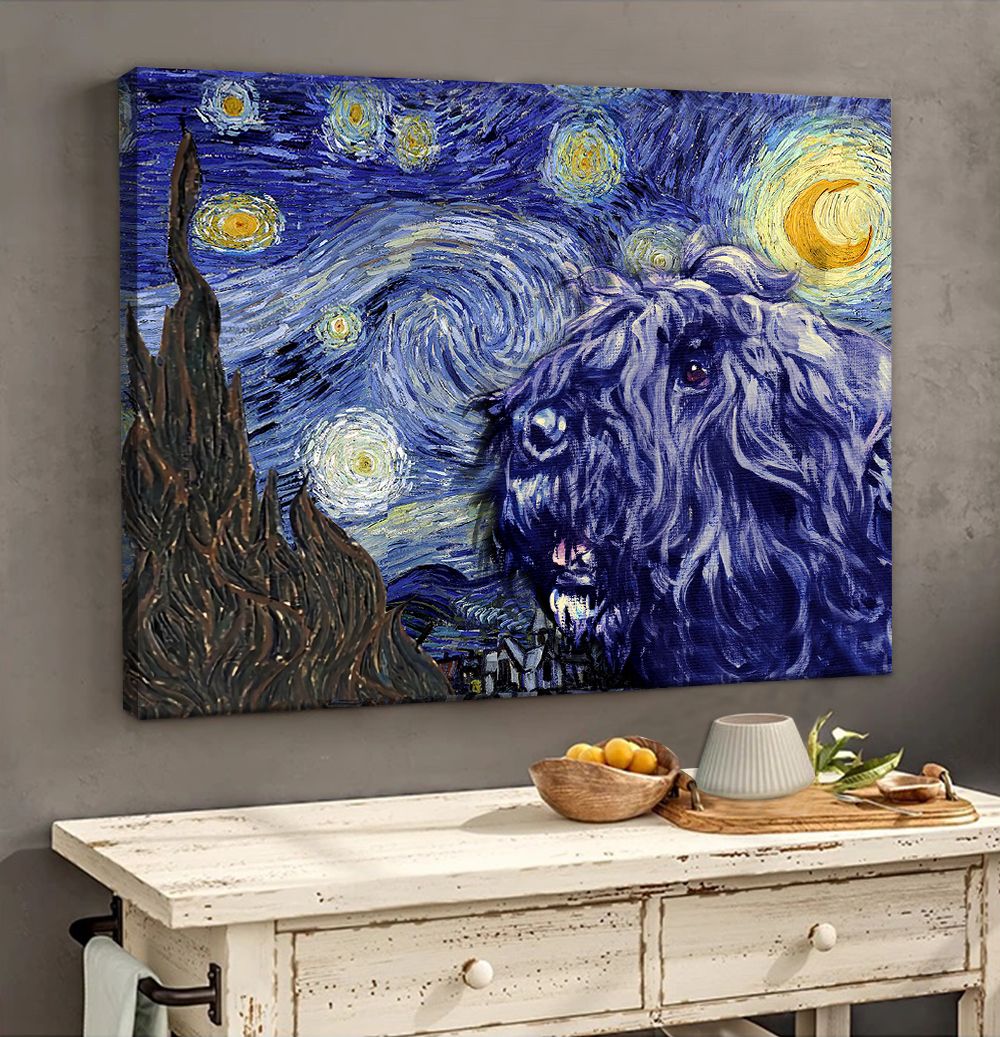 Bouvier Des Flandres Poster Matte Canvas Dog Wall Art Prints Canvas Wall Art Decor 2