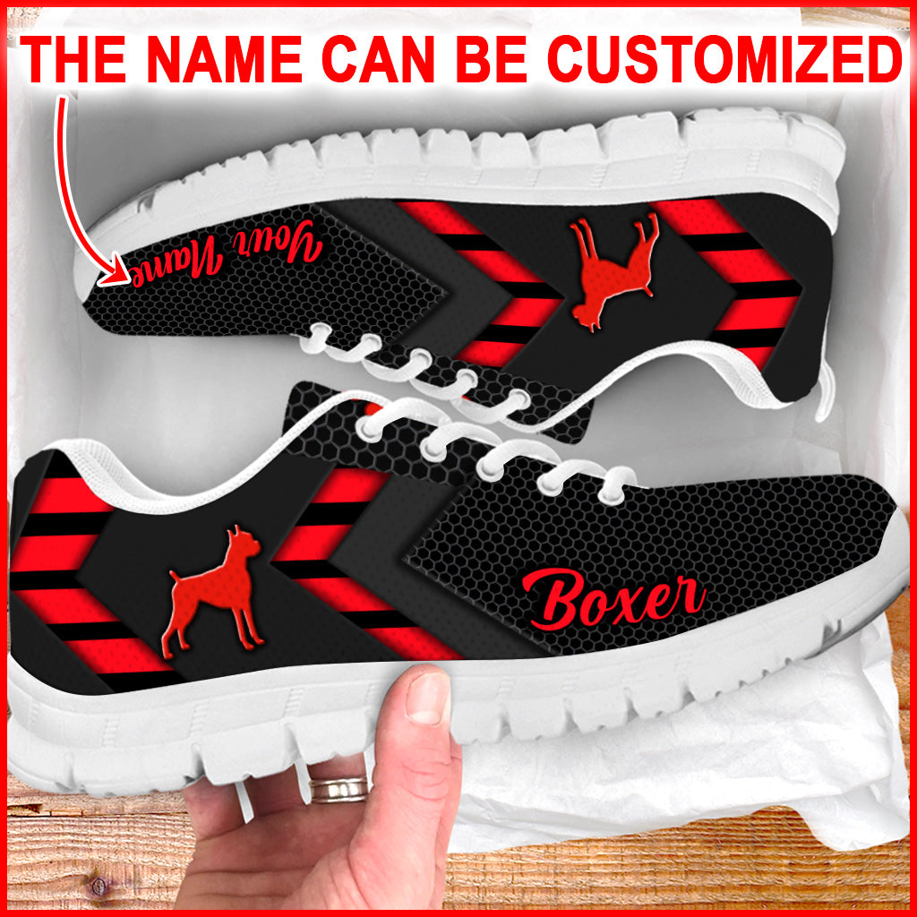Boxer Dog Lover Shoes Simplify Style Sneakers Walking Shoes Personalized Custom Best Gift For Dog Lover 1 Boxer Dog Lover Shoes Simplify Style Sneakers Walking Shoes Personalized Custom Best Gift For Dog Lover 1
