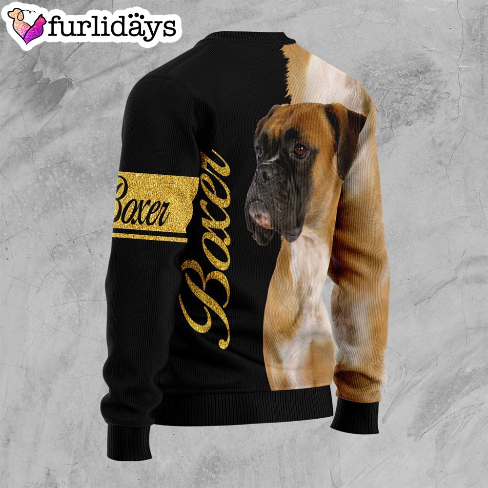 Boxer Half Cool Ugly Christmas Sweater Xmas Gifts For Dog Lovers Gift For Christmas 2 Boxer Half Cool Ugly Christmas Sweater Xmas Gifts For Dog Lovers Gift For Christmas 2