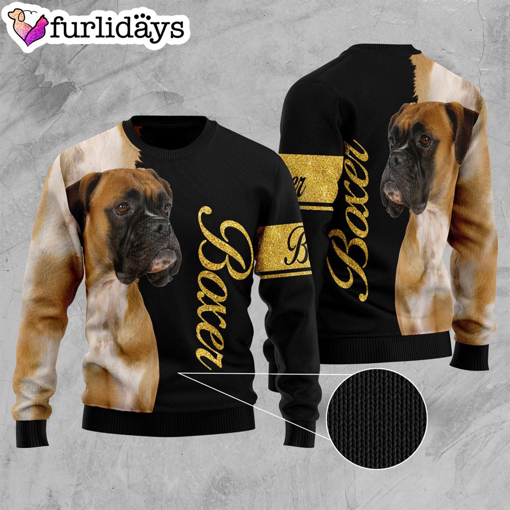 Boxer Half Cool Ugly Christmas Sweater Xmas Gifts For Dog Lovers Gift For Christmas 3 Boxer Half Cool Ugly Christmas Sweater Xmas Gifts For Dog Lovers Gift For Christmas 3
