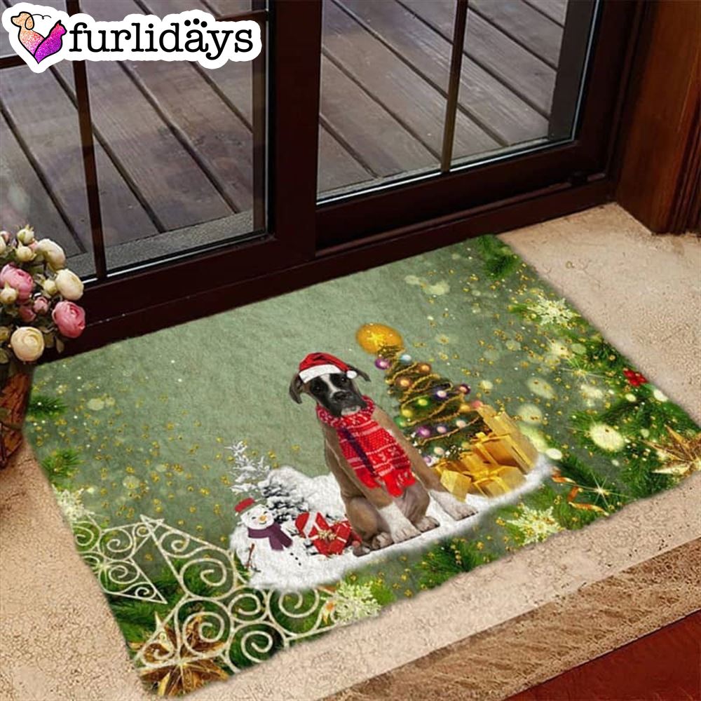 Boxer Merry Christmas Doormat Xmas Welcome Mats Dog Memorial Gift 2 Boxer Merry Christmas Doormat Xmas Welcome Mats Dog Memorial Gift 2