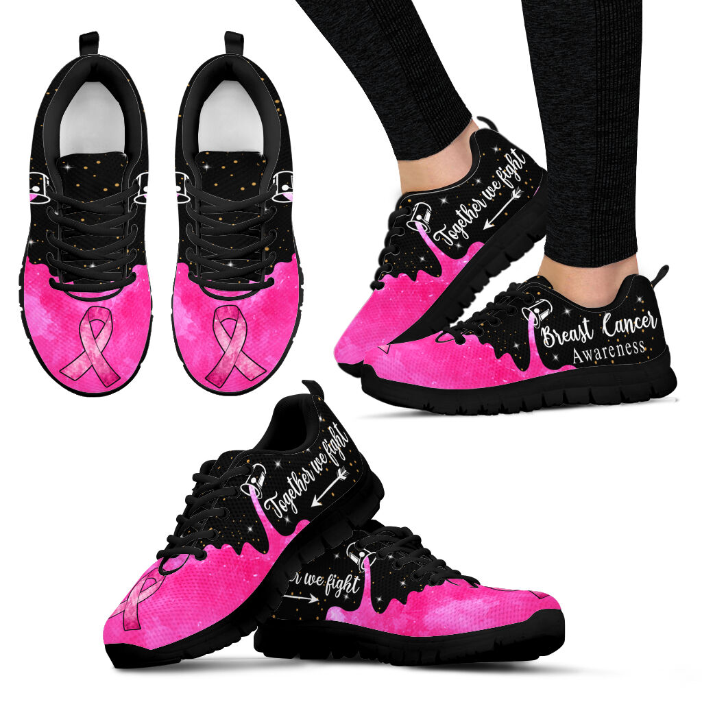 Breast Cancer Awareness Shoes Shoes Together We Fight Sneaker Walking Shoes Best Gift For Men And Women Malalan 1 Breast Cancer Awareness Shoes Shoes Together We Fight Sneaker Walking Shoes Best Gift For Men And Women Malalan 1