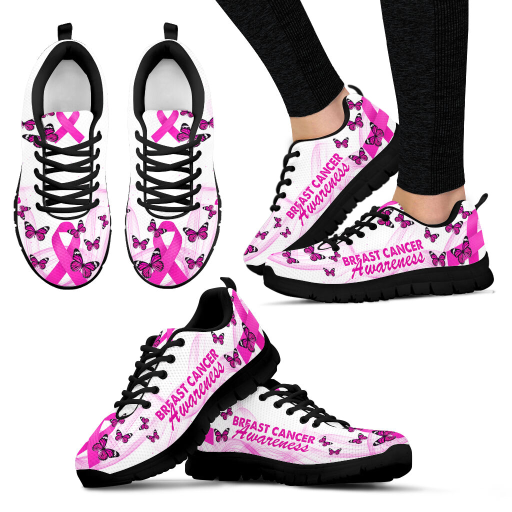 Breast Cancer Shoes Silk Line Sneaker Walking Shoes Best Gift For Men And Women Cancer Awareness Shoes 1 Breast Cancer Shoes Silk Line Sneaker Walking Shoes Best Gift For Men And Women Cancer Awareness Shoes 1