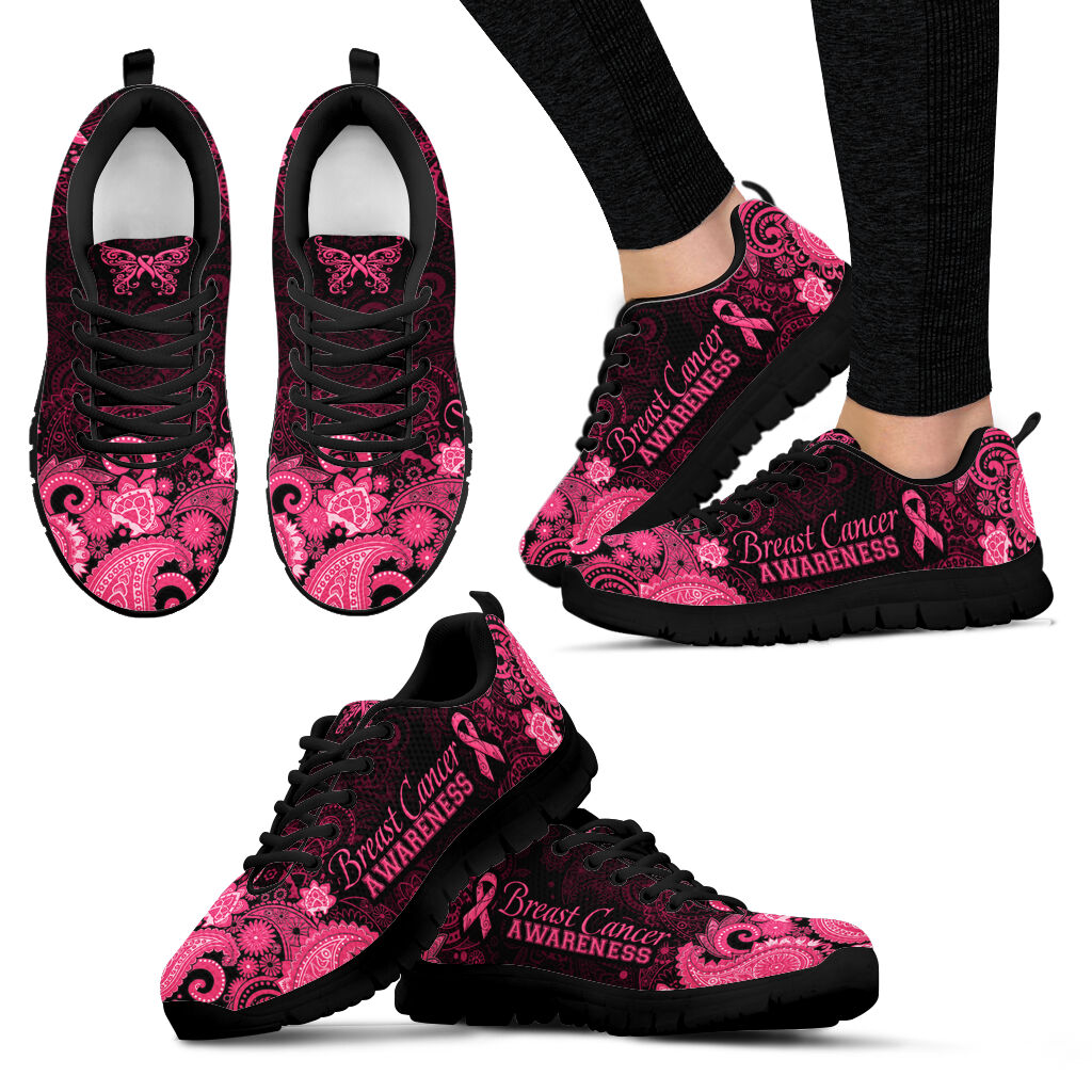 Breast Cancer Shoes Traditionnels Paisley Sneaker Walking Shoes Best Shoes For Men And Women Cancer Awareness Shoes 1 Breast Cancer Shoes Traditionnels Paisley Sneaker Walking Shoes Best Shoes For Men And Women Cancer Awareness Shoes 1