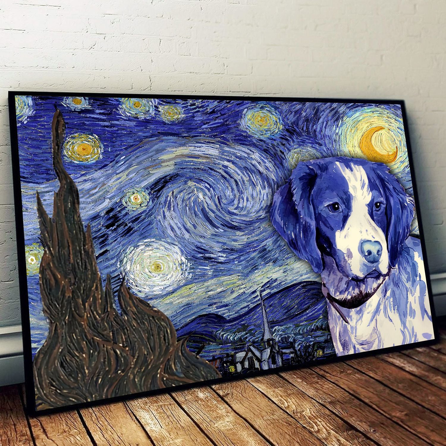 Brittany Spaniel Poster Matte Canvas Dog Canvas Art Poster To Print Gift For Dog Lovers 2 Brittany Spaniel Poster Matte Canvas Dog Canvas Art Poster To Print Gift For Dog Lovers 2