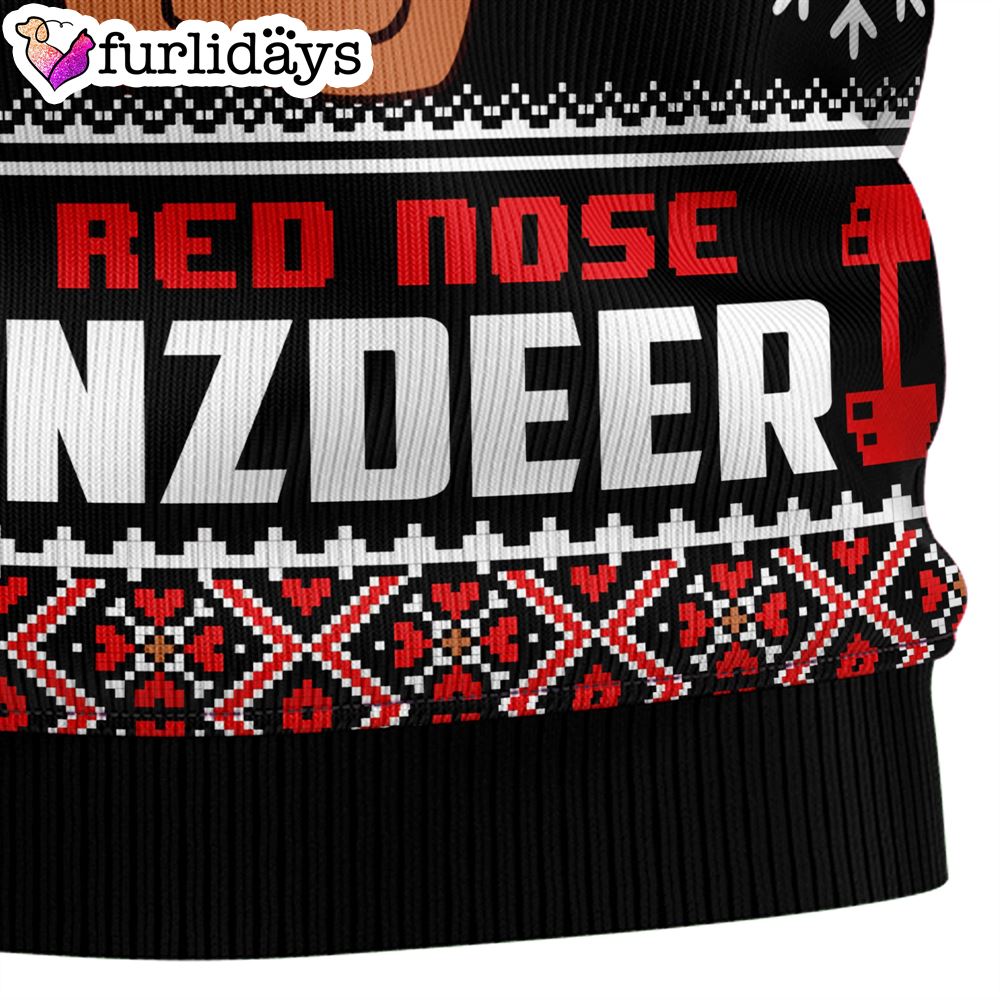 Brodolf The Red Nose Gainzdeer Gym Ugly Christmas Sweater Lover Xmas Sweater Gift 8 Brodolf The Red Nose Gainzdeer Gym Ugly Christmas Sweater Lover Xmas Sweater Gift 8