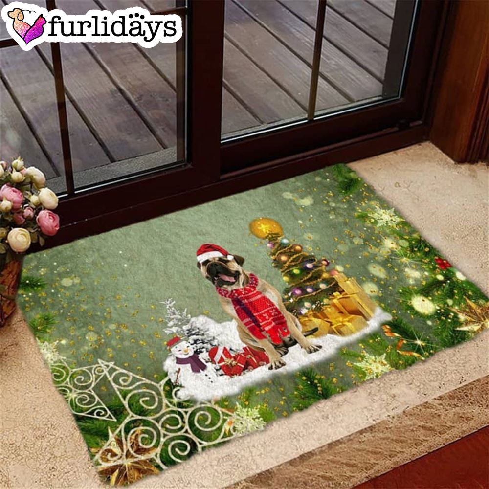 Bull Mastiff Merry Christmas Doormat Xmas Welcome Mats Gift For Dog Lovers 2 Bull Mastiff Merry Christmas Doormat Xmas Welcome Mats Gift For Dog Lovers 2