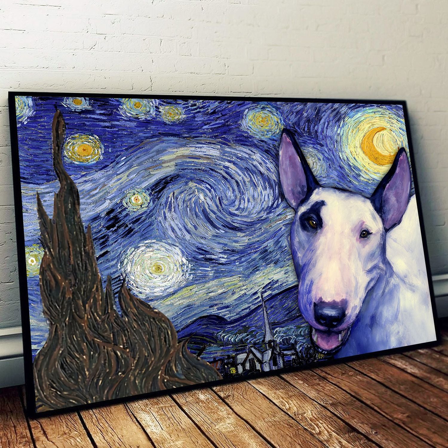 Bull Terrier Poster Matte Canvas Dog Wall Art Prints Canvas Wall Art Decor 1 Bull Terrier Poster Matte Canvas Dog Wall Art Prints Canvas Wall Art Decor 1