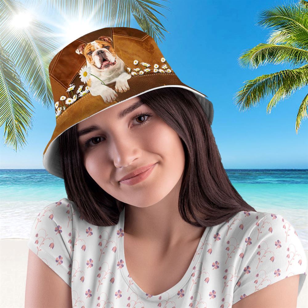 Bulldog Bucket Hat Hats To Walk With Your Beloved Dog A Gift For Dog Lovers 1 i4jflw Bulldog Bucket Hat Hats To Walk With Your Beloved Dog A Gift For Dog Lovers 1 i4jflw