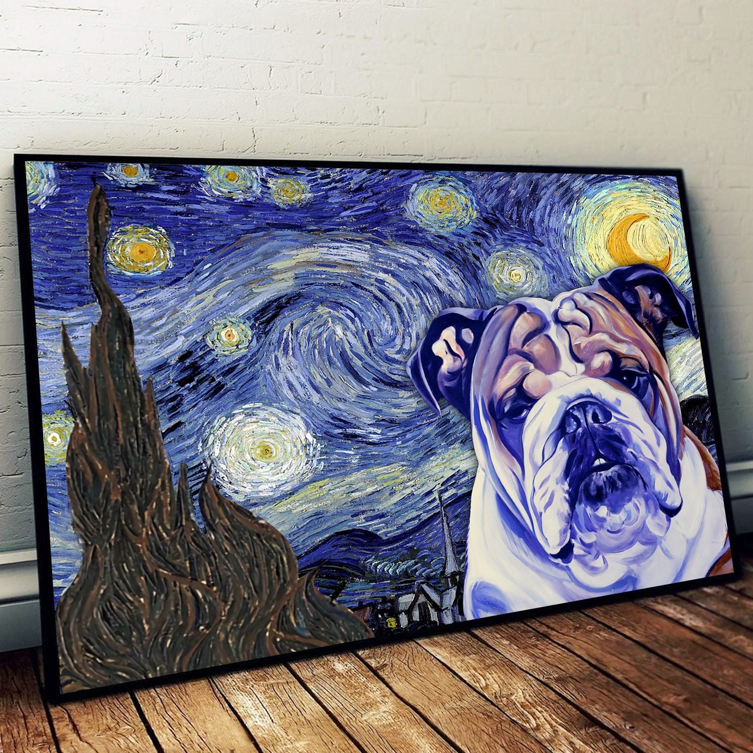 Bulldog Poster Matte Canvas Dog Wall Art Prints Canvas Wall Art Decor 1 Bulldog Poster Matte Canvas Dog Wall Art Prints Canvas Wall Art Decor 1