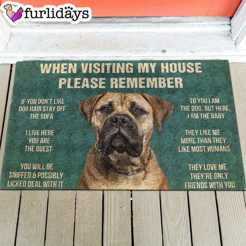 Bullmastiffs House Rules Doormat s Rules Doormat Funny Doormat Dog Memorial Gift 1 Bullmastiffs House Rules Doormat s Rules Doormat Funny Doormat Dog Memorial Gift 1