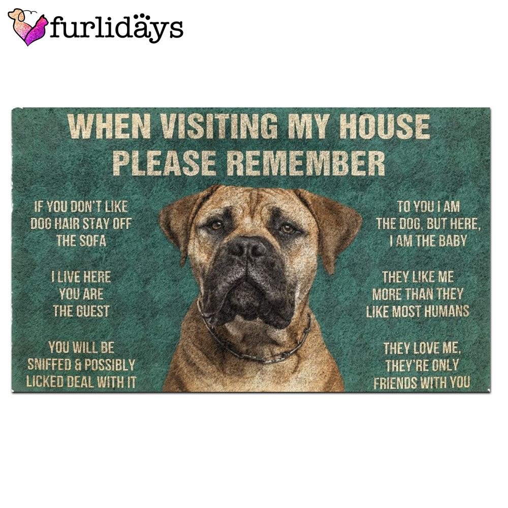 Bullmastiffs House Rules Doormat s Rules Doormat Funny Doormat Dog Memorial Gift 2 Bullmastiffs House Rules Doormat s Rules Doormat Funny Doormat Dog Memorial Gift 2