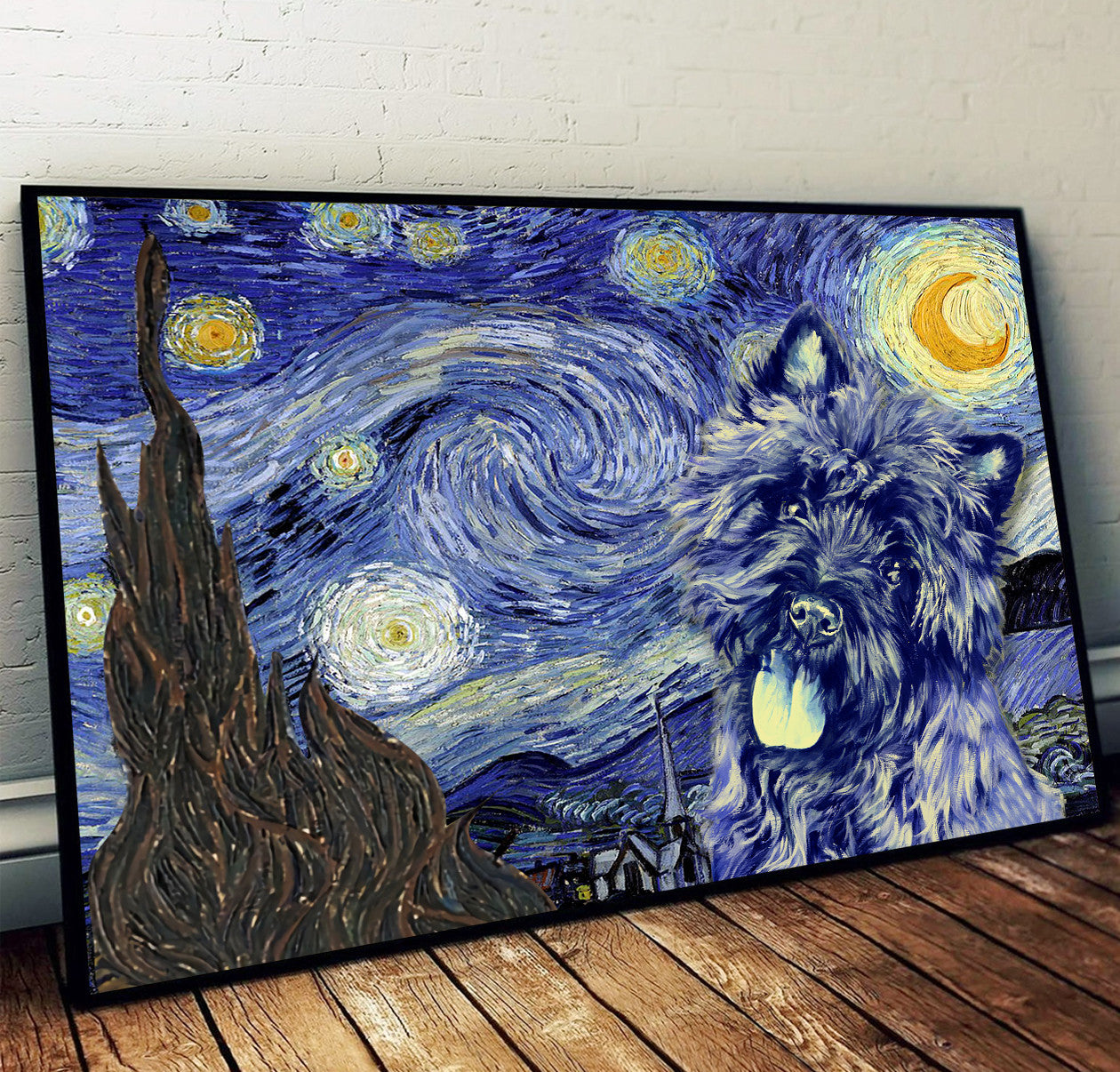 Cairn Terrier Poster Matte Canvas Dog Wall Art Prints Painting On Canvas 1 Cairn Terrier Poster Matte Canvas Dog Wall Art Prints Painting On Canvas 1