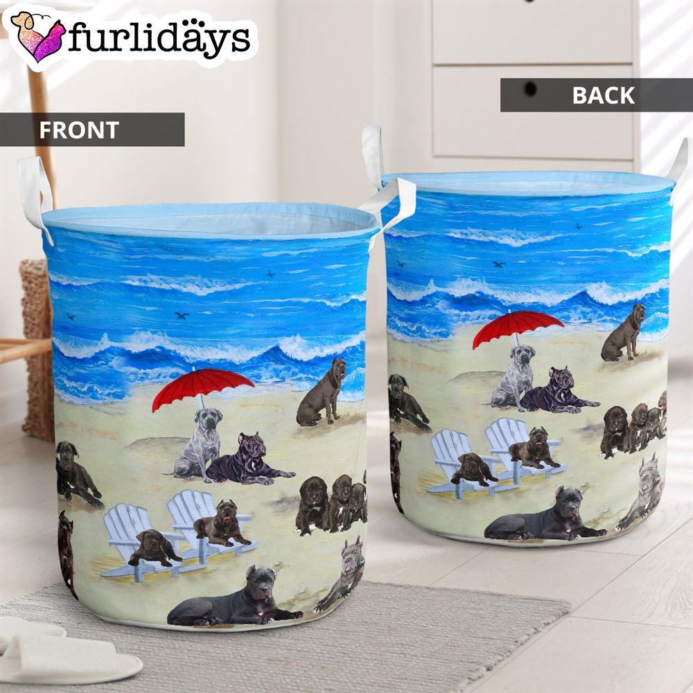 Cane Corso In Beach Laundry Basket Dog Laundry Basket Christmas Gift For Her Home Decor 2 Cane Corso In Beach Laundry Basket Dog Laundry Basket Christmas Gift For Her Home Decor 2