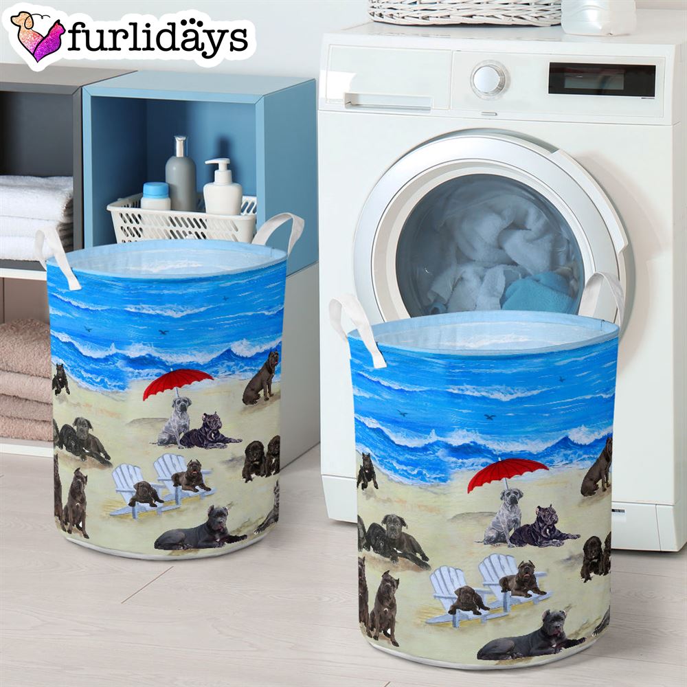 Cane Corso In Beach Laundry Basket Dog Laundry Basket Christmas Gift For Her Home Decor 4 Cane Corso In Beach Laundry Basket Dog Laundry Basket Christmas Gift For Her Home Decor 4