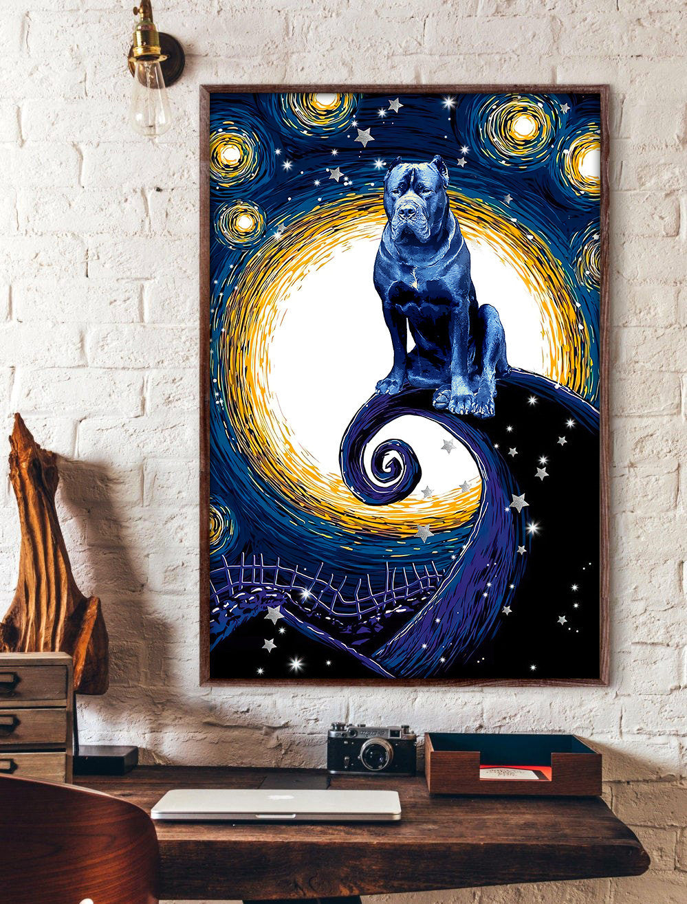 Cane Corso Poster Canvas Dog Canvas Wall Art Dog Lovers Gifts For Him Or Her 2