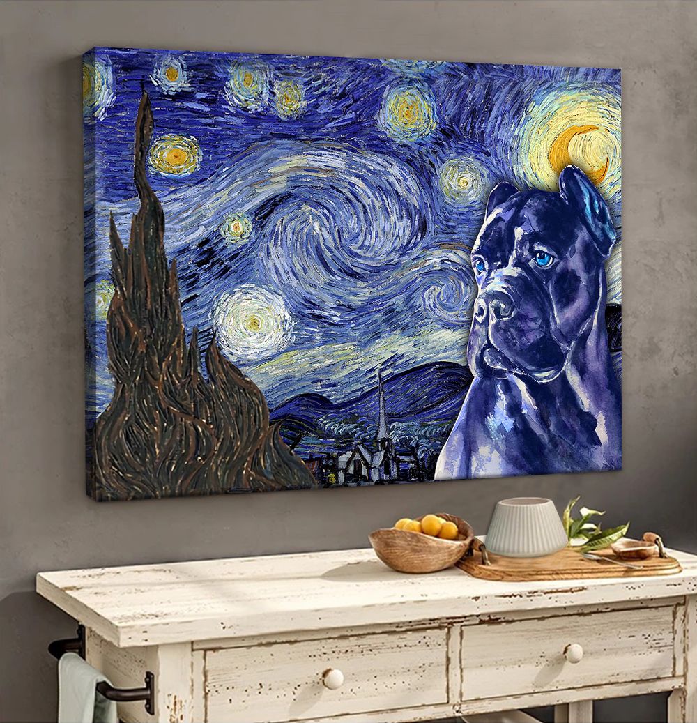 Cane Corso Poster Matte Canvas Poster To Print Gift For Dog Lovers 2