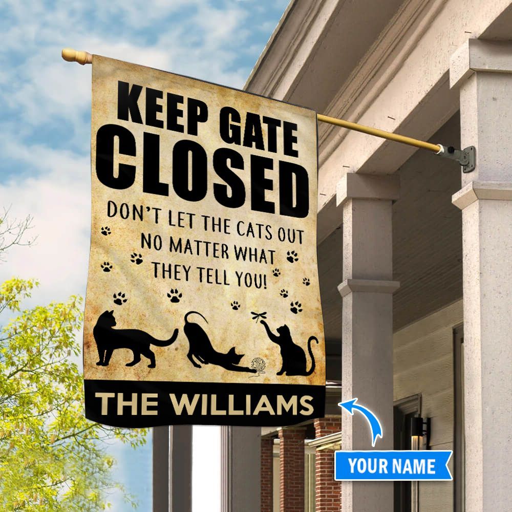 Cats Garden Personalized Flag Custom Cat Garden Flags Cat Flag For House 1 Cats Garden Personalized Flag Custom Cat Garden Flags Cat Flag For House 1