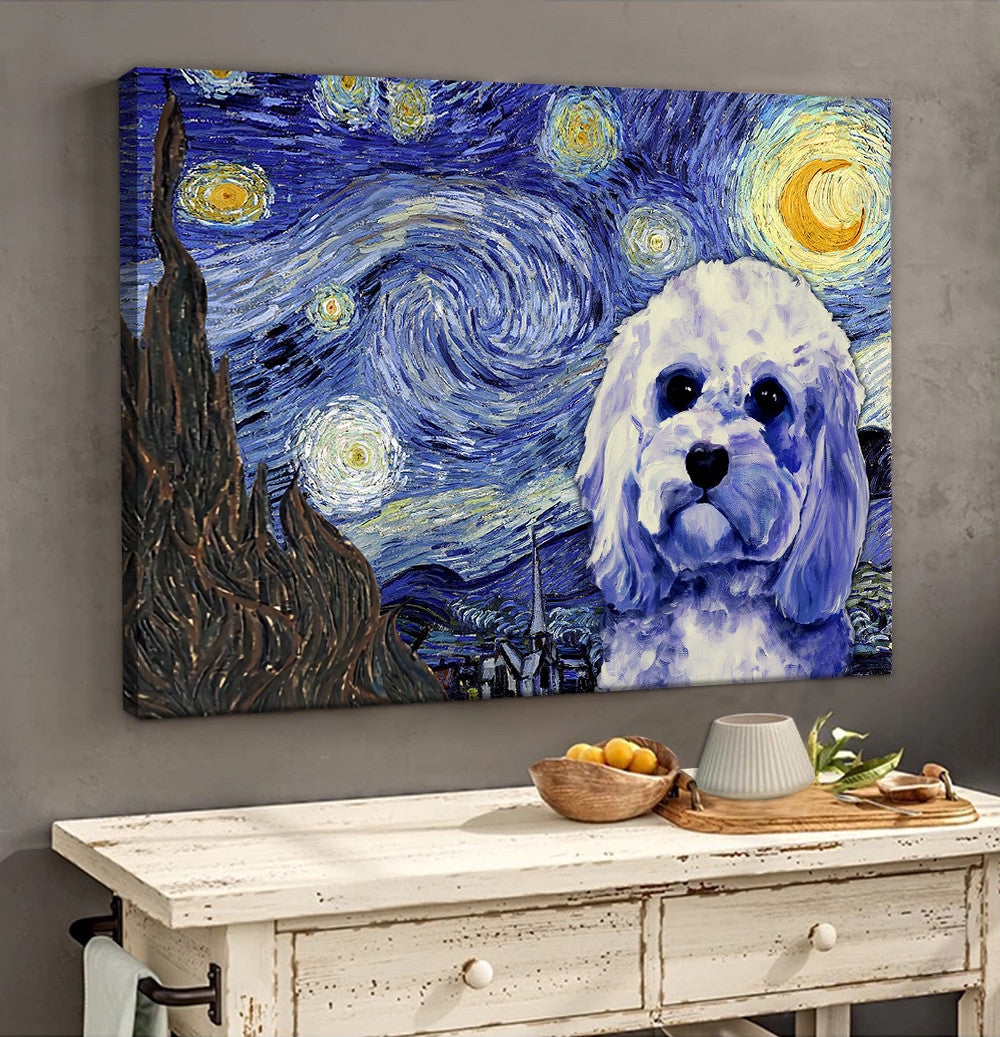 Cavachon Poster Matte Canvas Dog Wall Art Prints Painting On Canvas 2 Cavachon Poster Matte Canvas Dog Wall Art Prints Painting On Canvas 2