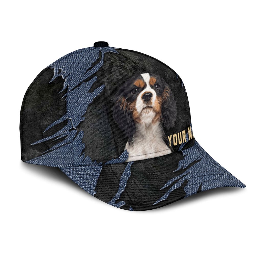 Cavalier King Charles Spaniel Jean Background Custom Name Cap Classic Baseball Cap All Over Print Gift For Dog Lovers 2 ouztkv Cavalier King Charles Spaniel Jean Background Custom Name Cap Classic Baseball Cap All Over Print Gift For Dog Lovers 2 ouztkv