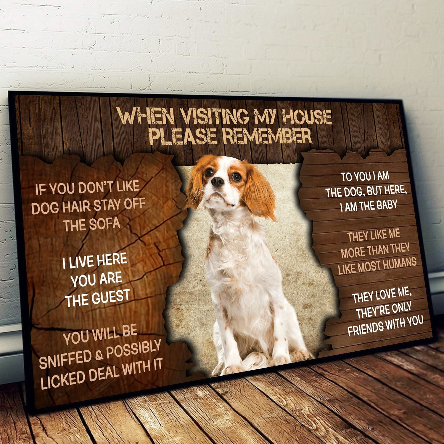 Cavalier King Charles Spaniel Please Remember When Visiting Our House Poster Dog Wall Art Poster To Print Housewarming Gifts 1 Cavalier King Charles Spaniel Please Remember When Visiting Our House Poster Dog Wall Art Poster To Print Housewarming Gifts 1