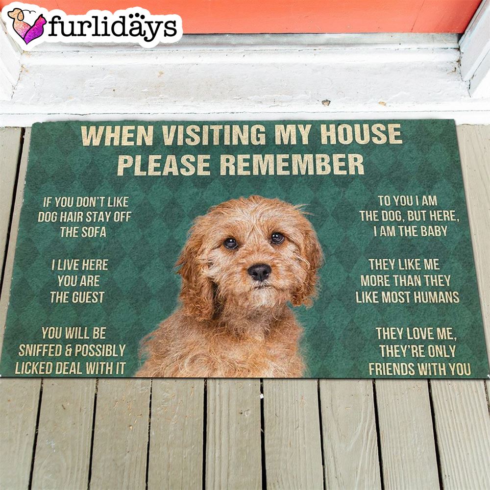 Cavoodle s Rules Doormat Xmas Welcome Mats Gift For Dog Lovers 1 Cavoodle s Rules Doormat Xmas Welcome Mats Gift For Dog Lovers 1