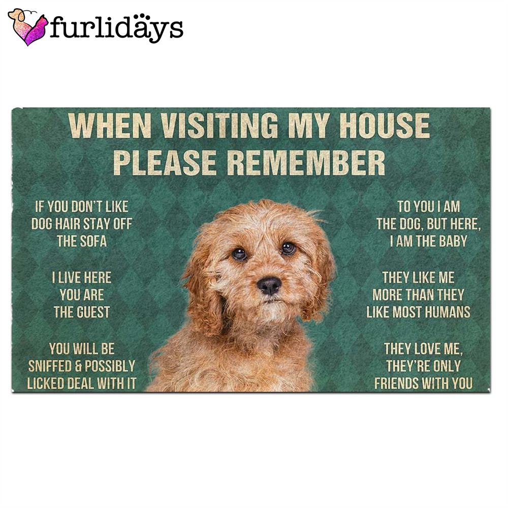 Cavoodle s Rules Doormat Xmas Welcome Mats Gift For Dog Lovers 2 Cavoodle s Rules Doormat Xmas Welcome Mats Gift For Dog Lovers 2