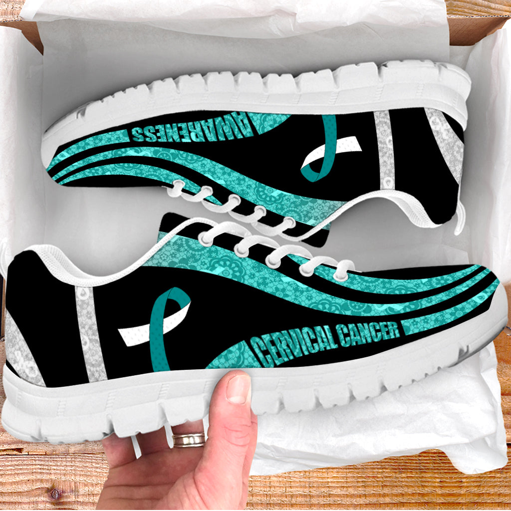 Cervical Cancer Awareness Shoes Shoes Holowave Sneaker Walking Shoes Best Gift For Men And Women Malalan 1 Cervical Cancer Awareness Shoes Shoes Holowave Sneaker Walking Shoes Best Gift For Men And Women Malalan 1