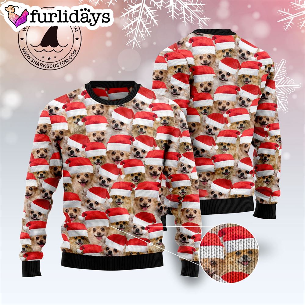 Chihuahua Group Awesome Ugly Christmas Sweater Lover Xmas Sweater Gift Dog Memorial Gift 3 Chihuahua Group Awesome Ugly Christmas Sweater Lover Xmas Sweater Gift Dog Memorial Gift 3