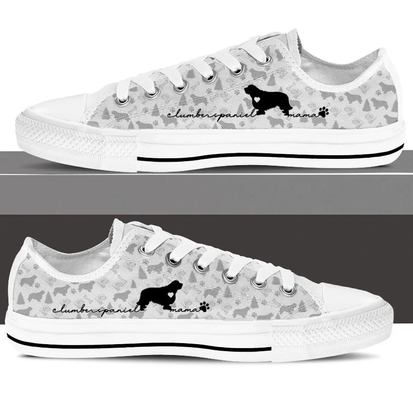 Clumber Spaniel Low Top Shoes Sneaker For Dog Walking Dog Lovers Gifts for Him or Her 3 Clumber Spaniel Low Top Shoes Sneaker For Dog Walking Dog Lovers Gifts for Him or Her 3