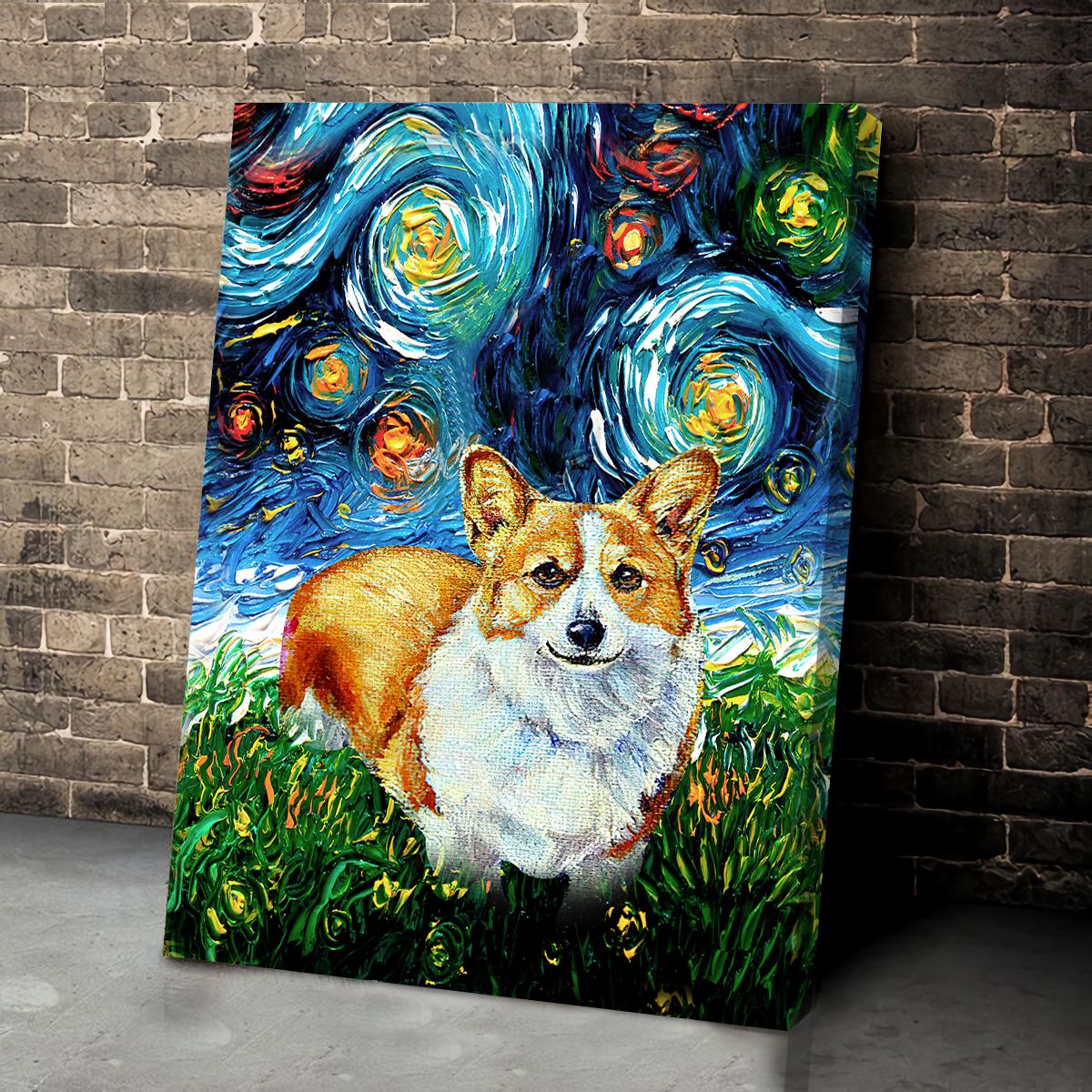 Corgi Poster Matte Canvas Dog Canvas Art Poster To Print Gift For Dog Lovers 4 Corgi Poster Matte Canvas Dog Canvas Art Poster To Print Gift For Dog Lovers 4
