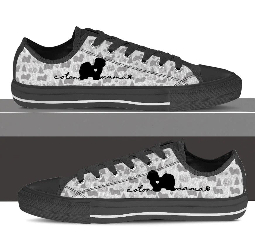 Coton De Tulear Low Top Shoes Sneaker For Dog Walking Dog Lovers Gifts for Him or Her 4