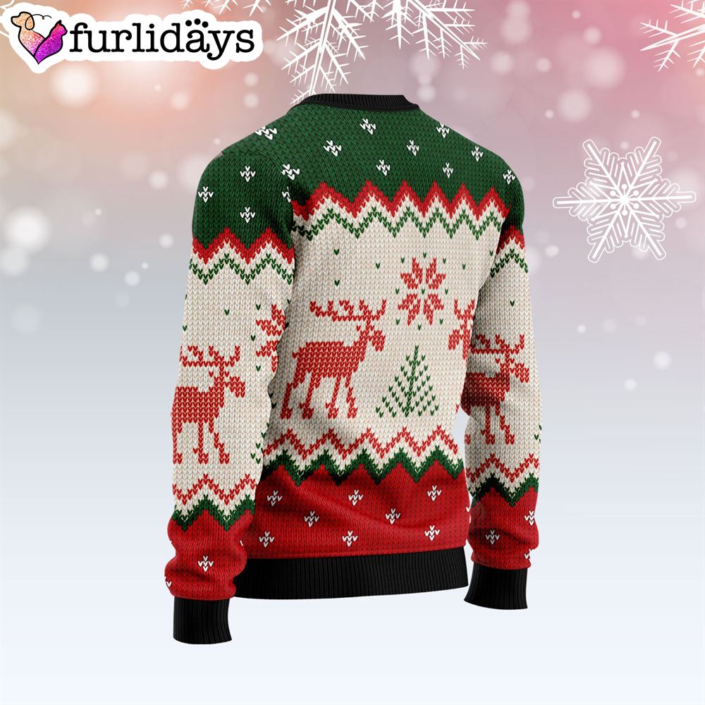 Cow Xmas Ugly Christmas Sweater Lover Xmas Sweater Gift Dog Memorial Gift 2