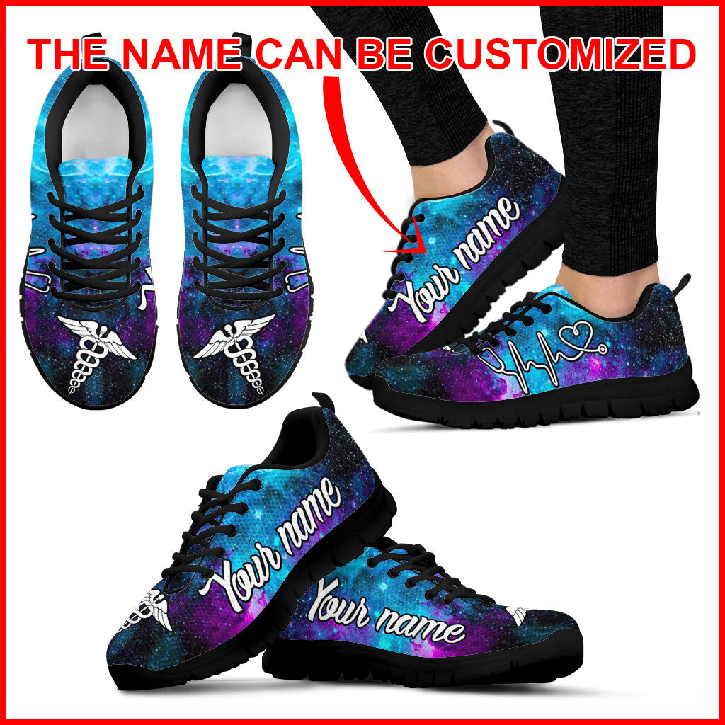 Custom Name Nurse Galaxy Personalized Shoes Fashion Sneaker For Men And Women Comfortable Walking Running Lightweight Casual Shoes Malalan 1 Custom Name Nurse Galaxy Personalized Shoes Fashion Sneaker For Men And Women Comfortable Walking Running Lightweight Casual Shoes Malalan 1
