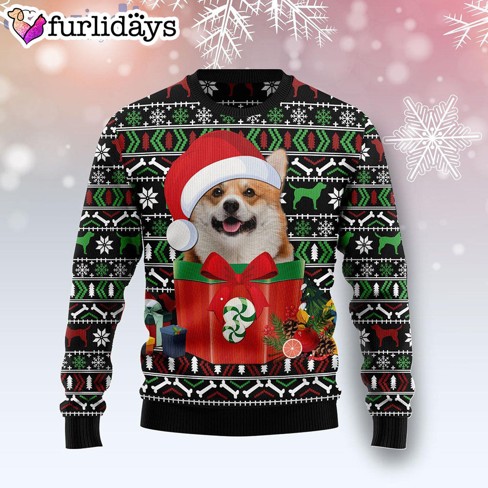 Cute Gift Funny Dog In The Gift Box Ugly Christmas Sweater Xmas Gifts For Him or Her 1 Cute Gift Funny Dog In The Gift Box Ugly Christmas Sweater Xmas Gifts For Him or Her 1