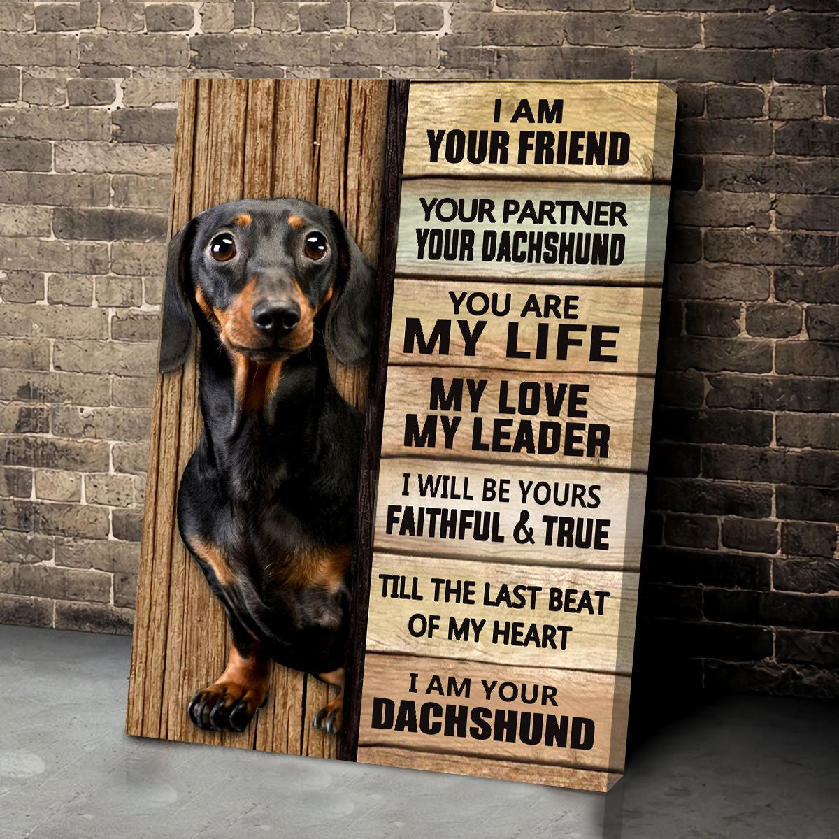 Dachshund Poster Matte Canvas Dog Wall Art Prints Canvas Wall Art Decor 1 Dachshund Poster Matte Canvas Dog Wall Art Prints Canvas Wall Art Decor 1