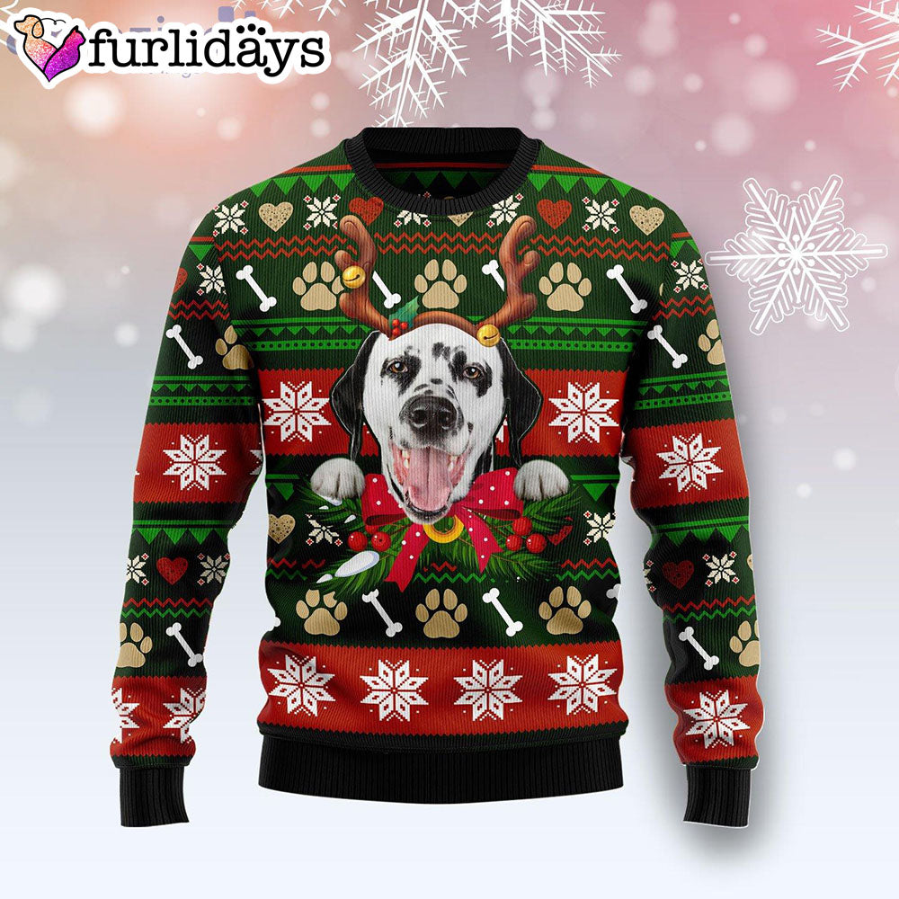 Dalmatian Funny Dog Reindeer Ugly Christmas Sweater Xmas Gifts For Him or Her 1 Dalmatian Funny Dog Reindeer Ugly Christmas Sweater Xmas Gifts For Him or Her 1