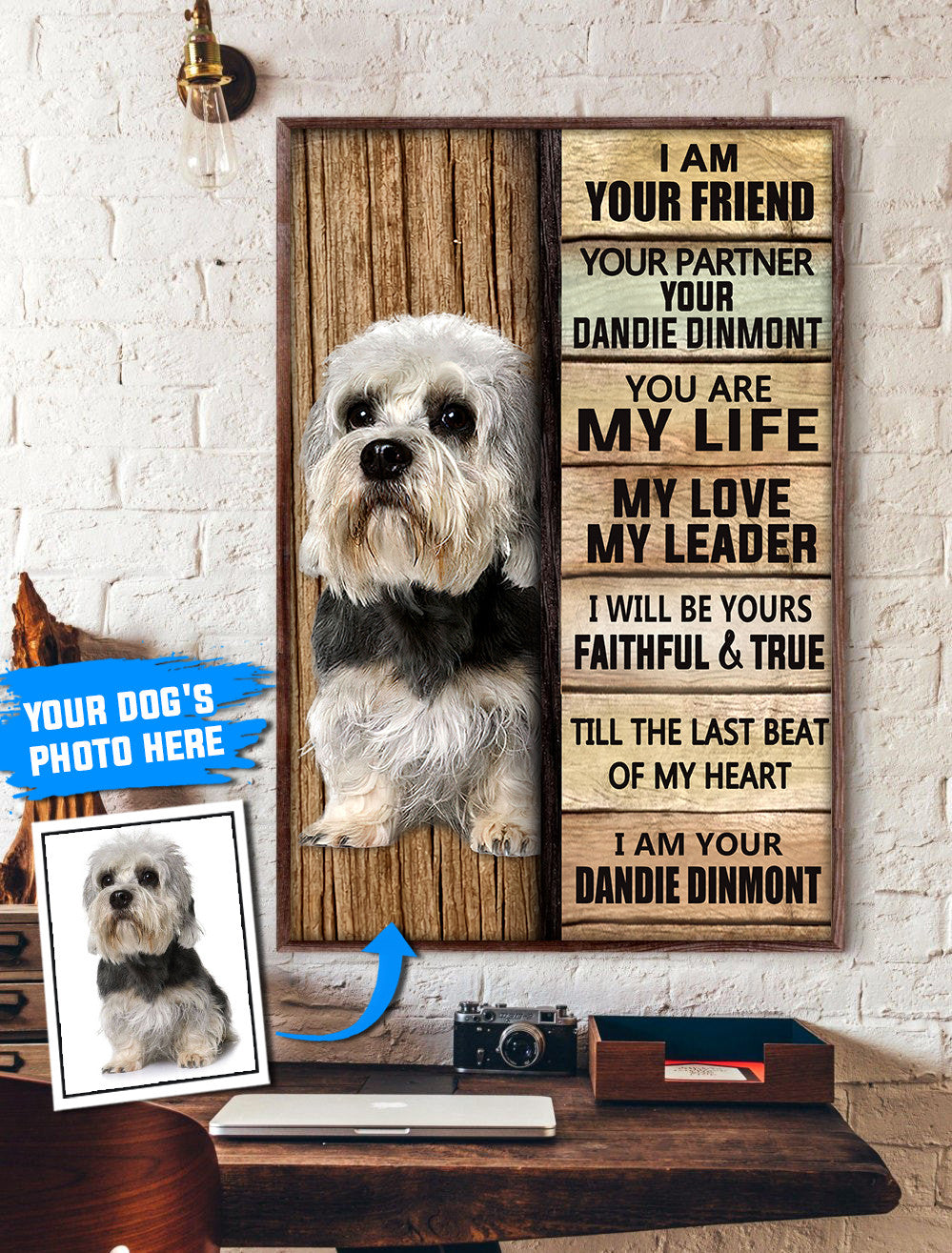 Dandie Dinmont Personalized Poster Canvas Dog Canvas Wall Art Dog Lovers Gifts For Him Or Her 1 Dandie Dinmont Personalized Poster Canvas Dog Canvas Wall Art Dog Lovers Gifts For Him Or Her 1