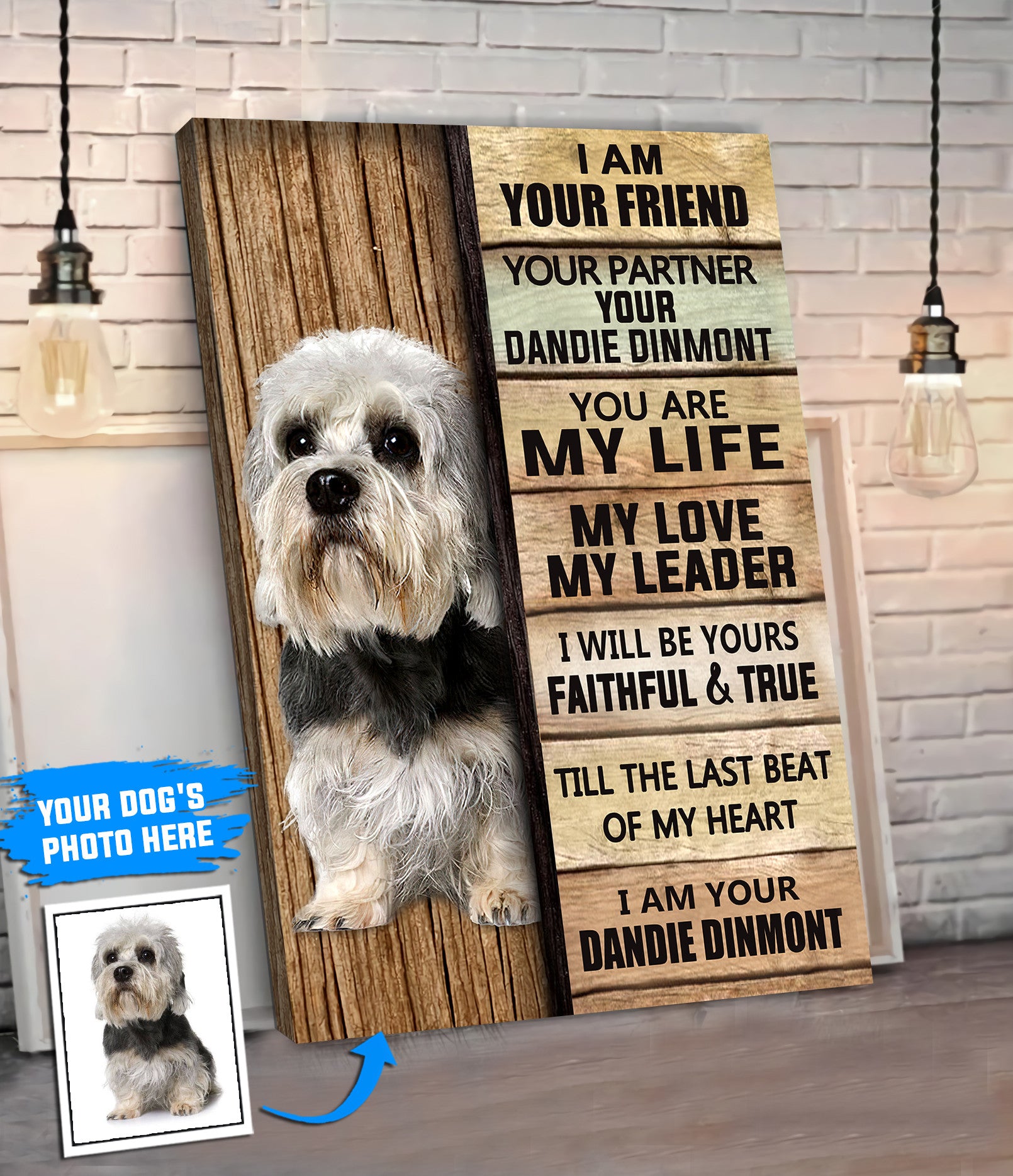 Dandie Dinmont Personalized Poster Canvas Dog Canvas Wall Art Dog Lovers Gifts For Him Or Her 2 Dandie Dinmont Personalized Poster Canvas Dog Canvas Wall Art Dog Lovers Gifts For Him Or Her 2