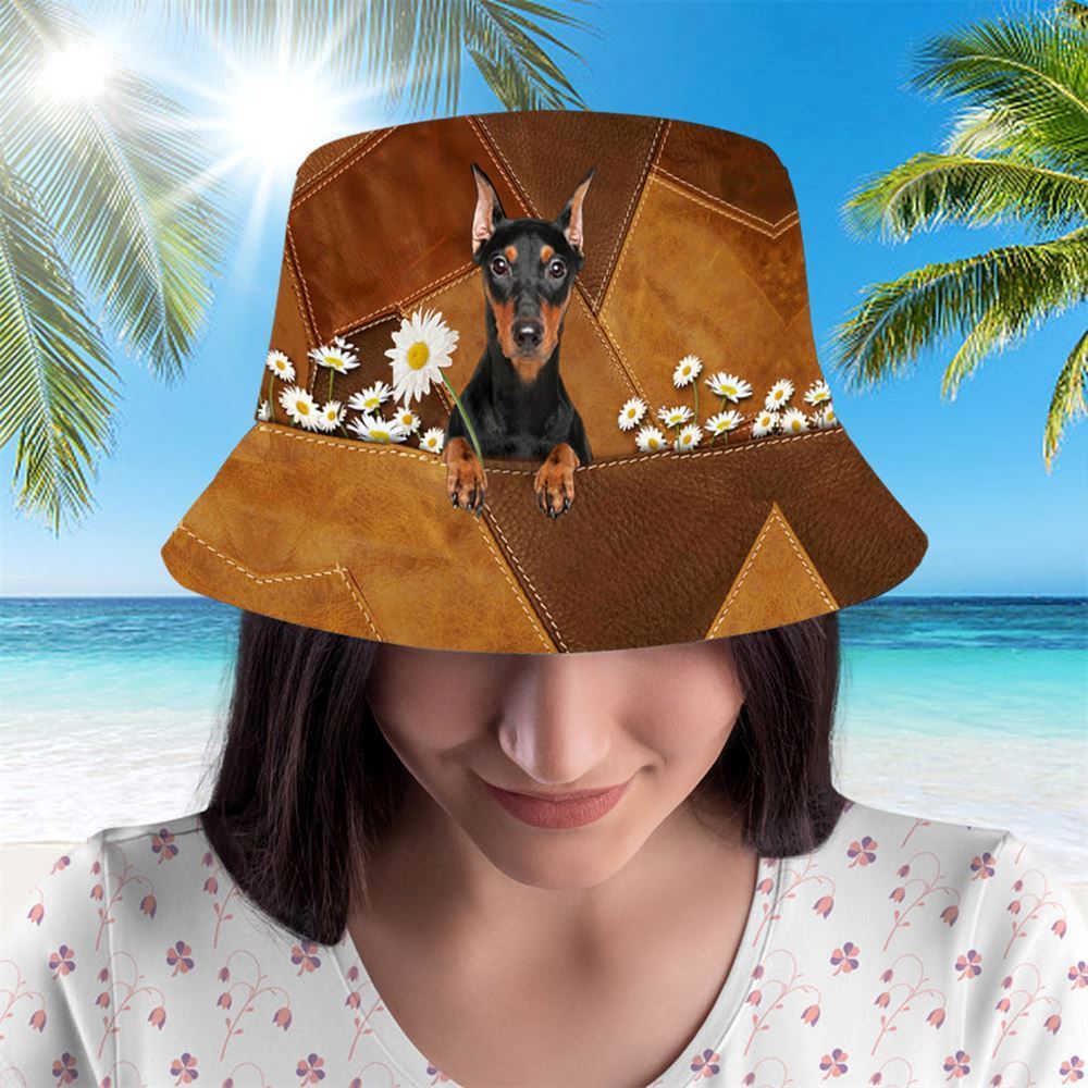 Doberman Bucket Hat Hats To Walk With Your Beloved Dog Gift For Dog Loving Friends 2 f6cyy3 Doberman Bucket Hat Hats To Walk With Your Beloved Dog Gift For Dog Loving Friends 2 f6cyy3