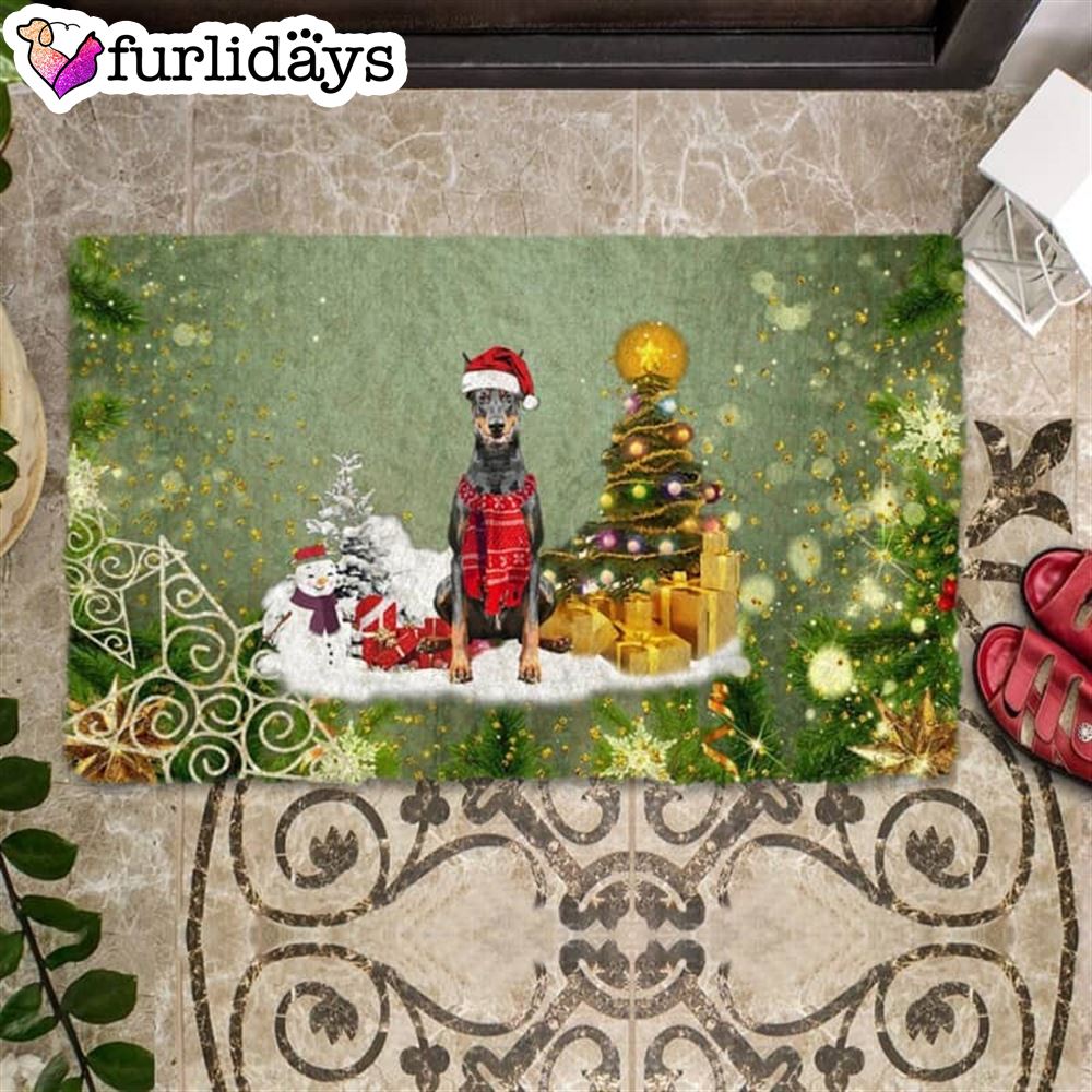 Doberman Merry Christmas Doormat Outdoor Decor Christmas Gift For Pet Lovers 1 Doberman Merry Christmas Doormat Outdoor Decor Christmas Gift For Pet Lovers 1
