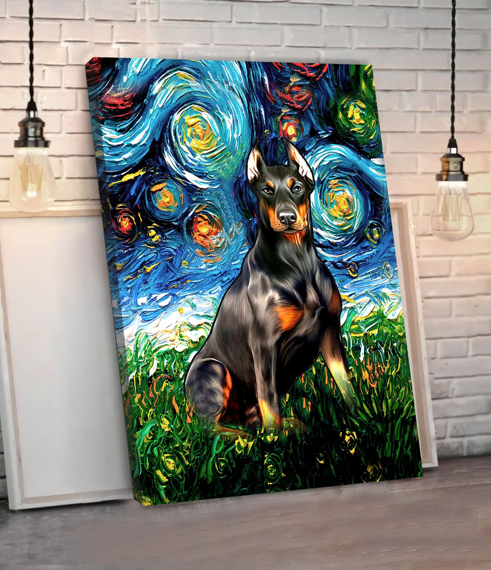Dobermann Poster Matte Canvas Dog Canvas Art Poster To Print Gift For Dog Lovers 3 Dobermann Poster Matte Canvas Dog Canvas Art Poster To Print Gift For Dog Lovers 3