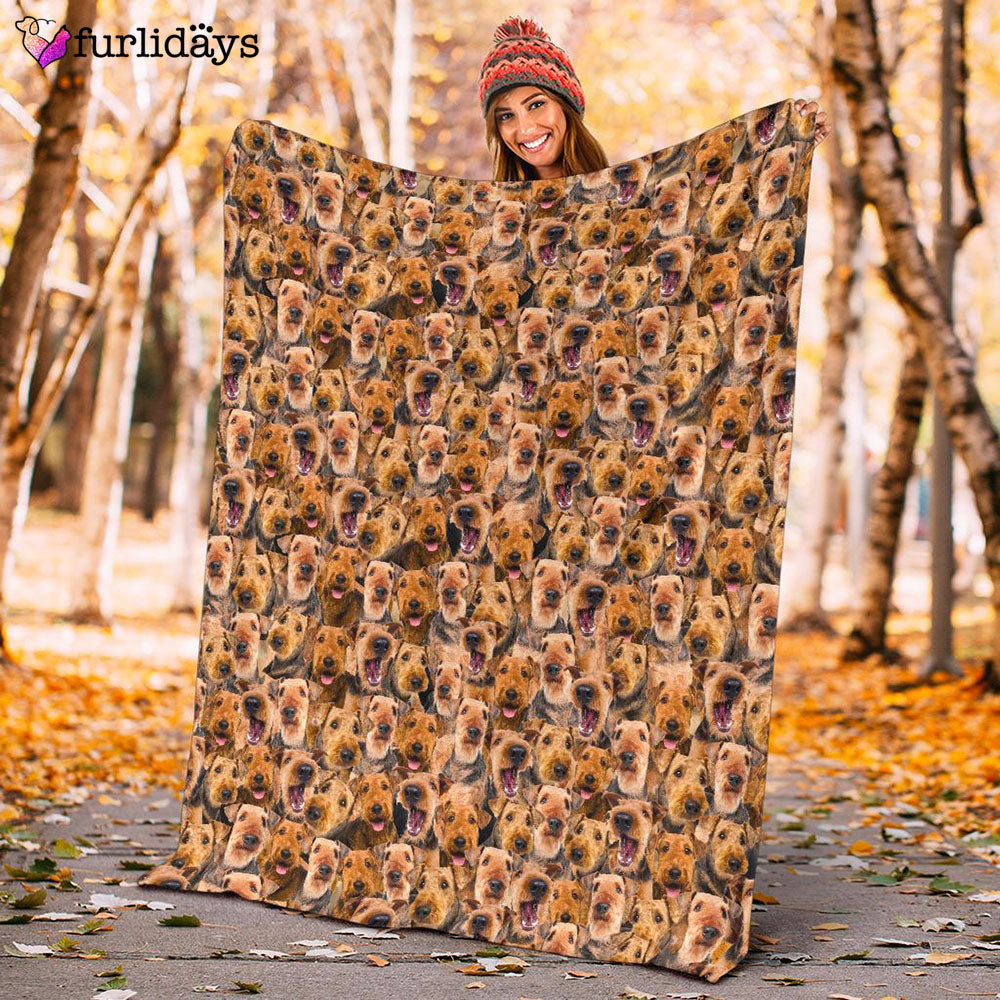 Dog Blanket Dog Face Blanket Dog Throw Blanket Airedale Terrier Full Face Blanket Furlidays 10 4dc5d0df 38f7 4fed a5cc a3ec819e633f