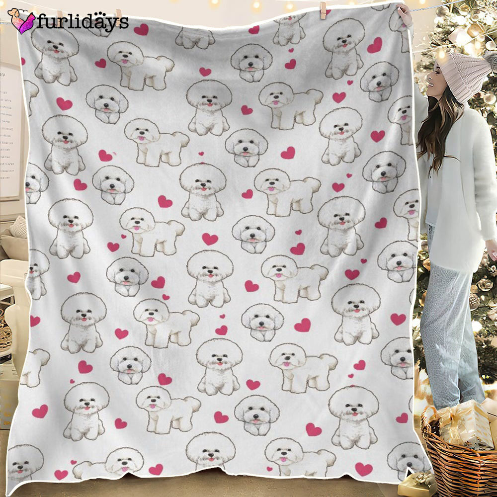 Dog Blanket Dog Face Blanket Dog Throw Blanket Bichon Heart Blanket Furlidays 2 Dog Blanket Dog Face Blanket Dog Throw Blanket Bichon Heart Blanket Furlidays 2
