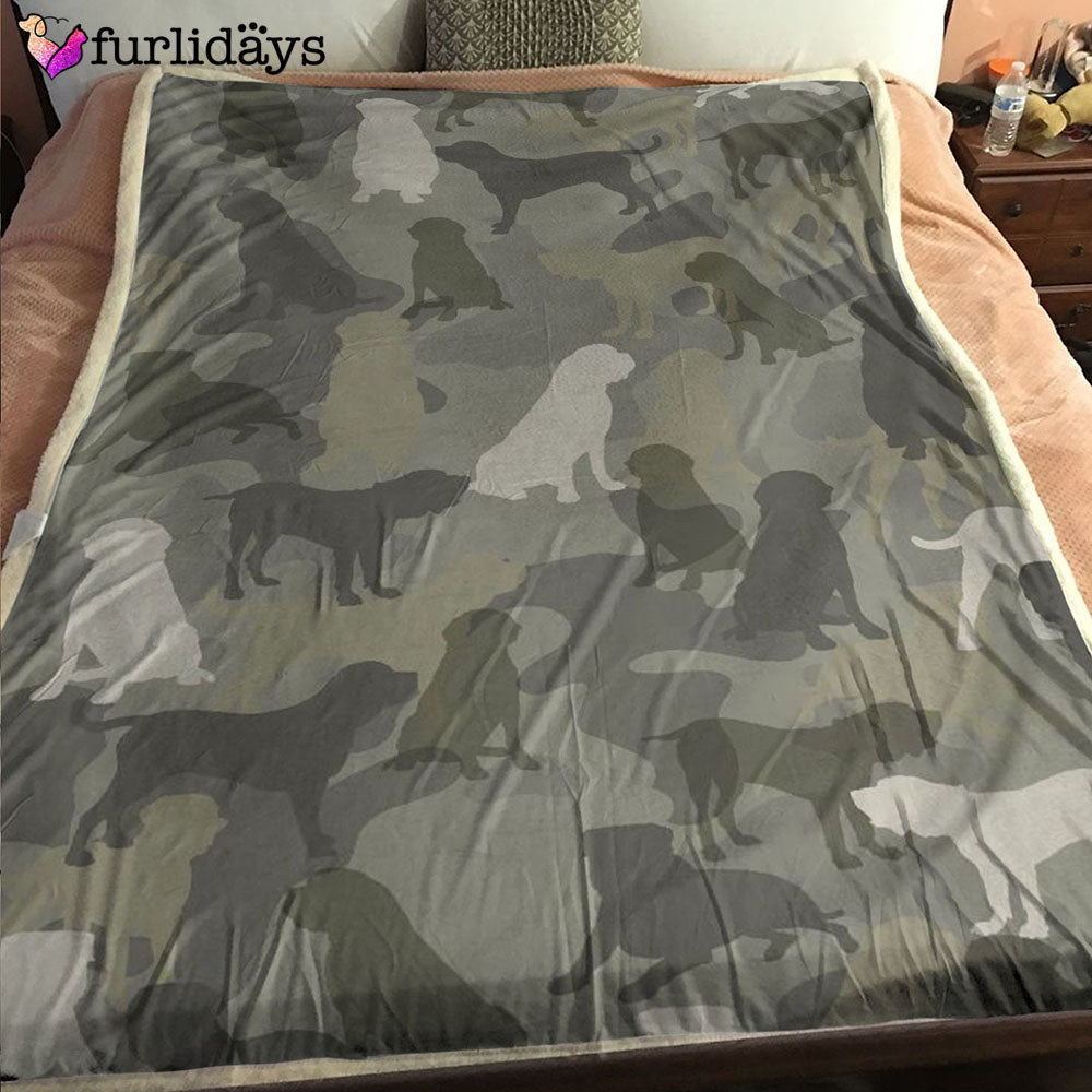 Dog Blanket Dog Face Blanket Dog Throw Blanket English Mastiff Camo Blanket Furlidays 2