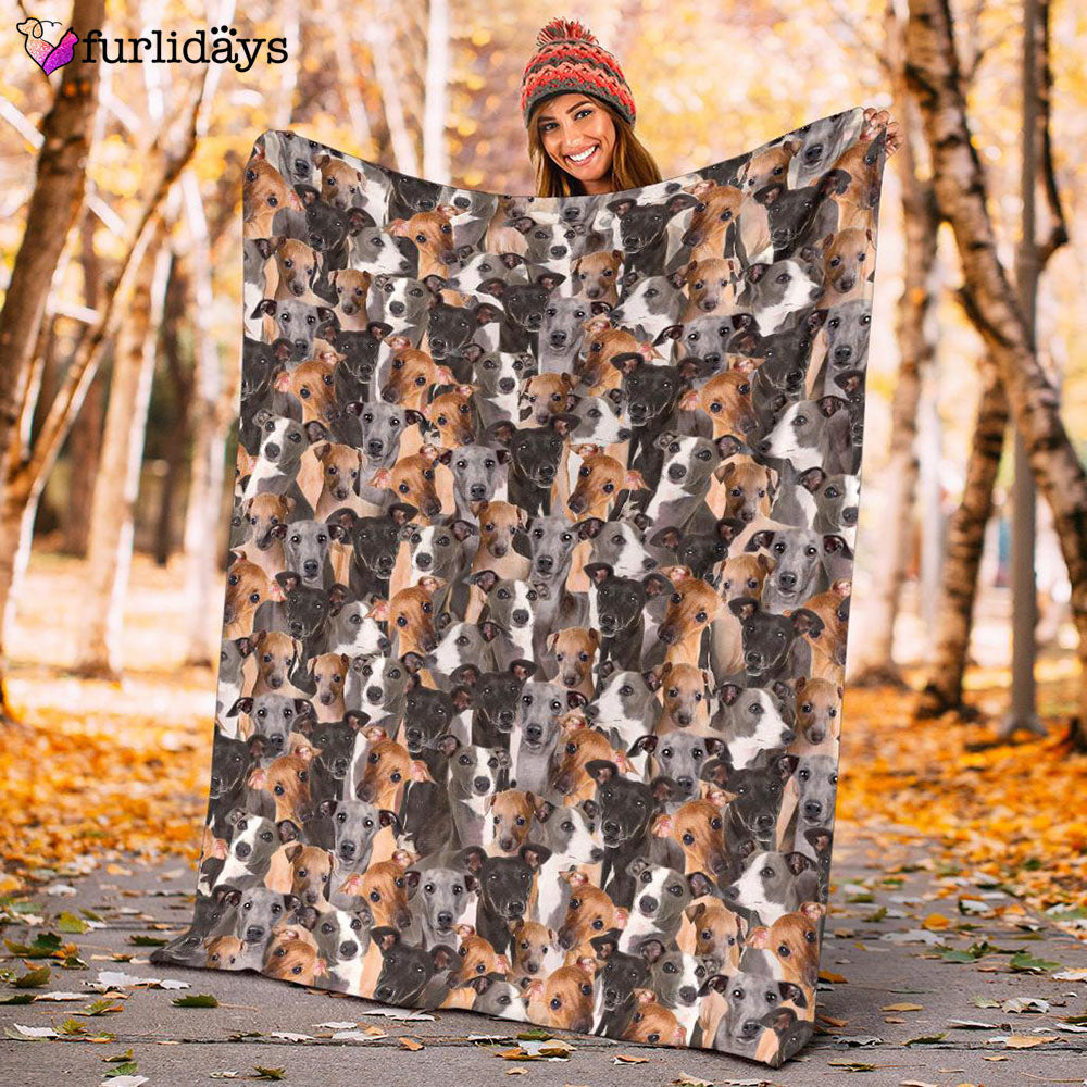 Dog Blanket Dog Face Blanket Dog Throw Blanket Italian Greyhound Full Face Blanket Furlidays 10